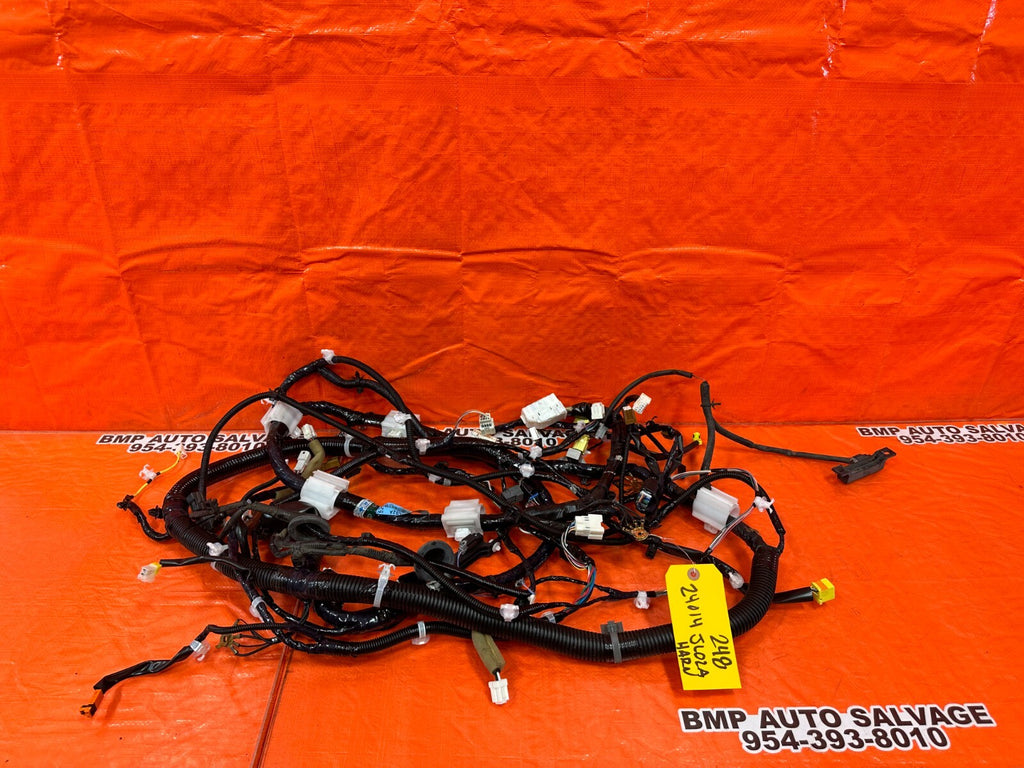 2008 INFINTI G37 COUPE S SPORT   INTERIOR FLOOR WIRING HARNESS WIRE LOOM OEM 2480