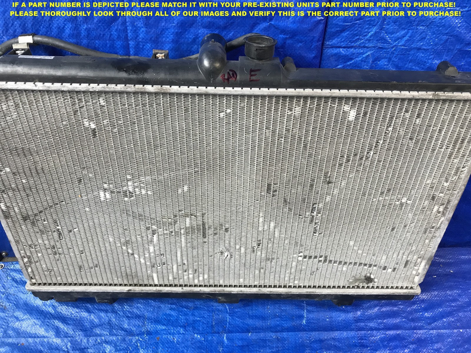 OEM 2003 2004 2005 MITSUBISHI LANCER EVOLUTION EVO RADIATOR2