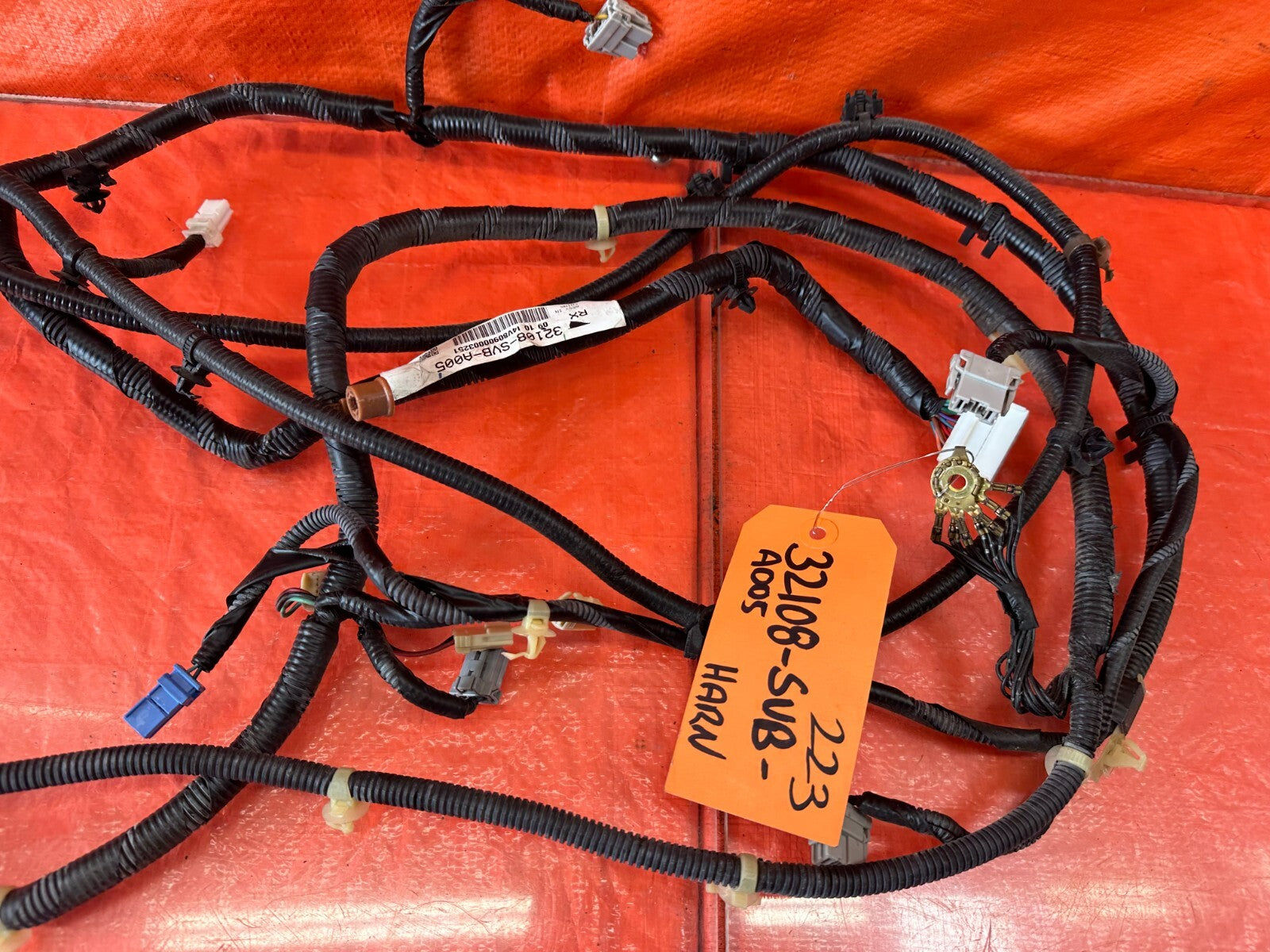 06 11 HONDA CIVIC SI 2D   REAR TAIL LIGHT LAMP WIRING HARNESS WIRE LOOM OEM #2237