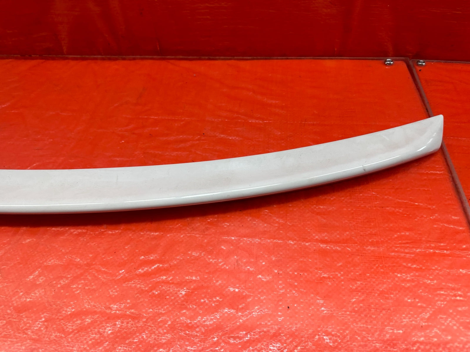 08 15 LANCER EVOLUTION X EVO 10   REAR TRUNK FLUSH DECKLID SPOILER WING OEM #2065