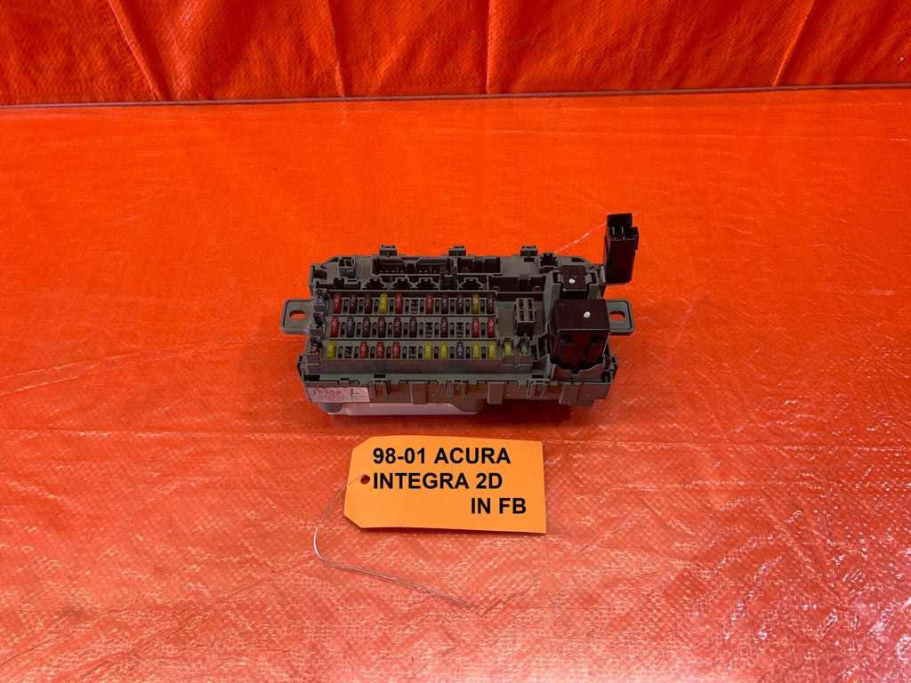 98 01 ACURA INTEGRA   INTERIOR CABIN FUSE JUNCTION BOX PANEL   OEM #1660