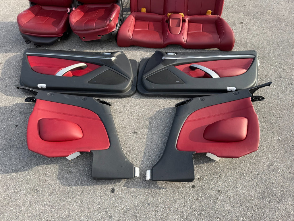 INFINITI G37 Q60 CONVERTIBLE IPL EDITION FRONT SEATS REAR SEATS DOOR PANELS OEM20