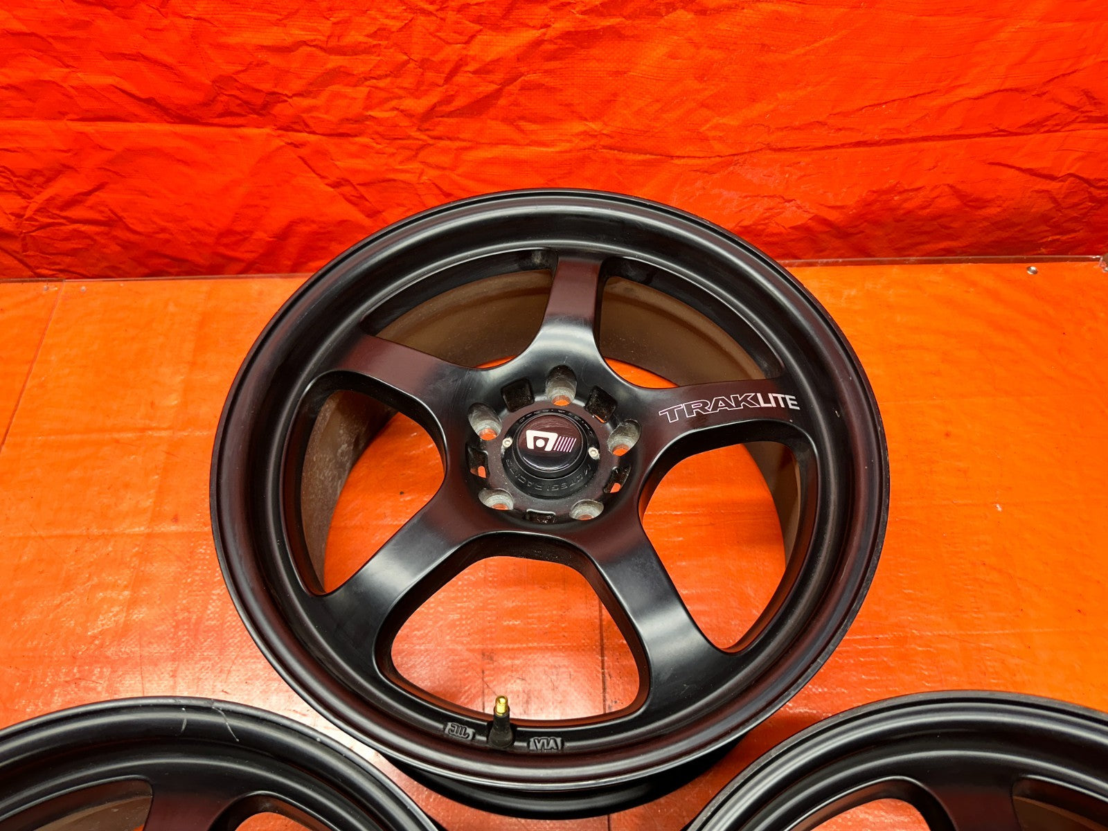 MOTEGI RACING TRAKLITE 17 INCH ALLOY WHEELS SET OF 3 17x8 +40 5x114.3 AFTERMARKE18