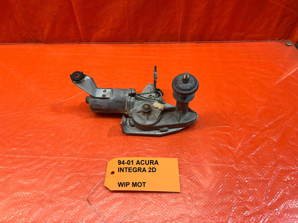 94 01 ACURA INTEGRA   2 DOOR   REAR   WINDSHIELD WIPER MOTOR   OEM FACTORY #1640