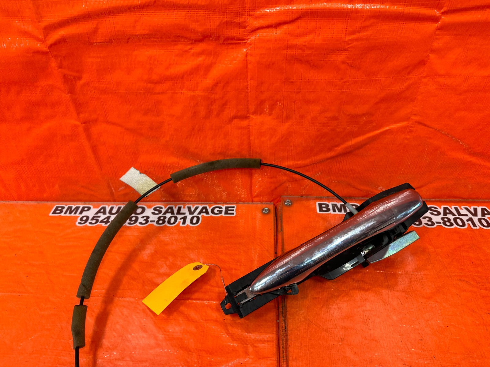 2010 10 INFINITI FX35 PASSENGER RIGHT REAR EXTERIOR DOOR HANDLE   OEM #1168