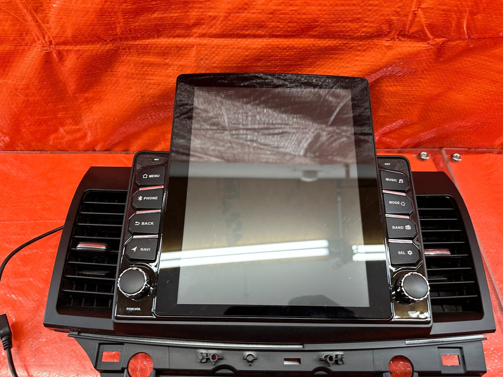 08 15 LANCER EVOLUTION X EVO 10 INFOTAINMENT RADIO RECEIVER TOUCHSCREEN NAVI 21410