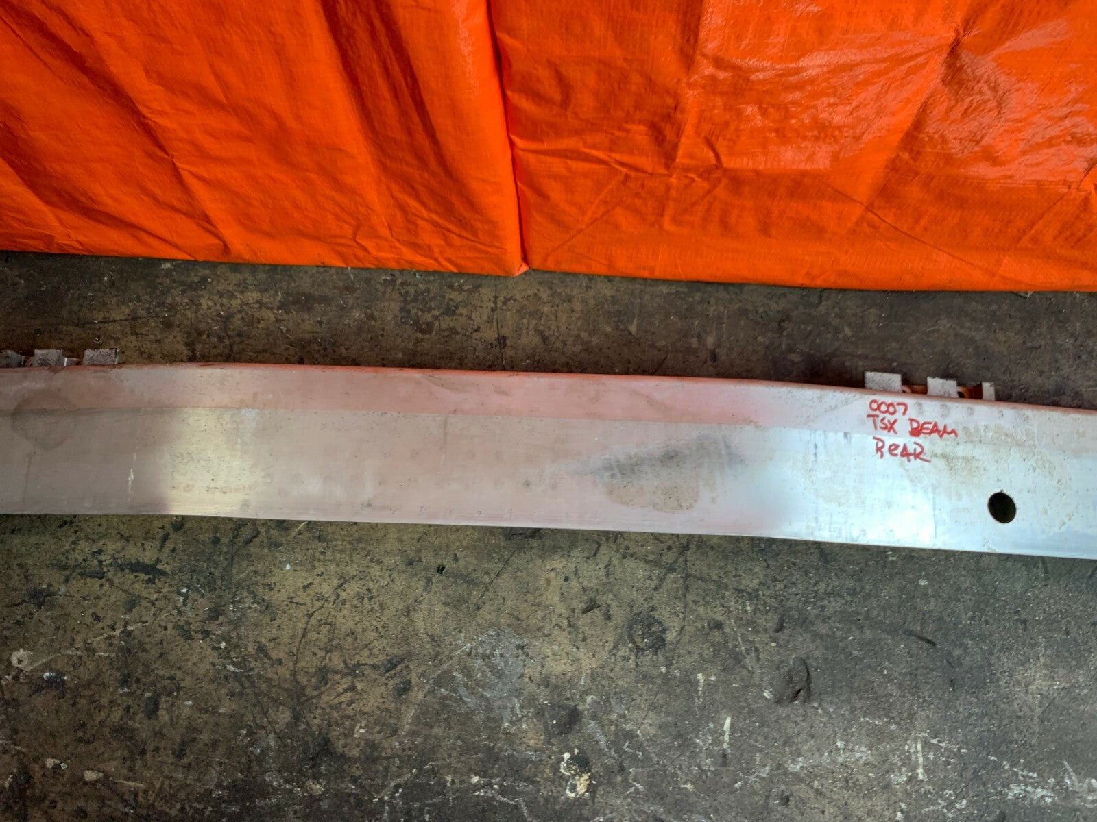 OEM 2009 09 ACURA TSX   REAR BUMPER COVER REINFORCEMENT CRASH RE BAR BEAM4