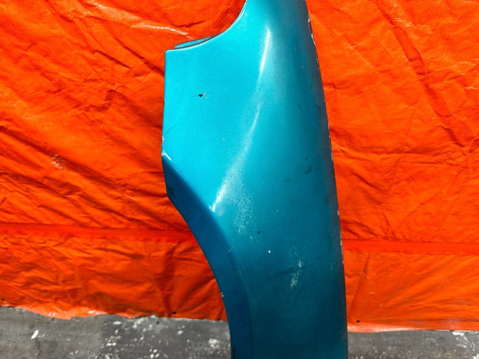 92 95 HONDA CIVIC 2D COUPE LEFT DRIVER FRONT FENDER PANEL W/ SIDE MARKER OEM5