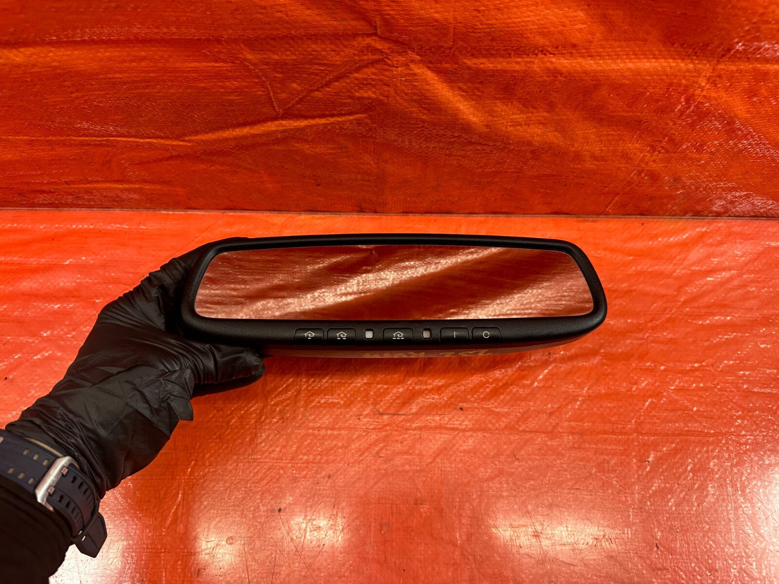 09 15 INFINITI G37 CONVERTIBLE   REAR VIEW MIRROR ASSEMBLY   OEM FACTORY OE #2320