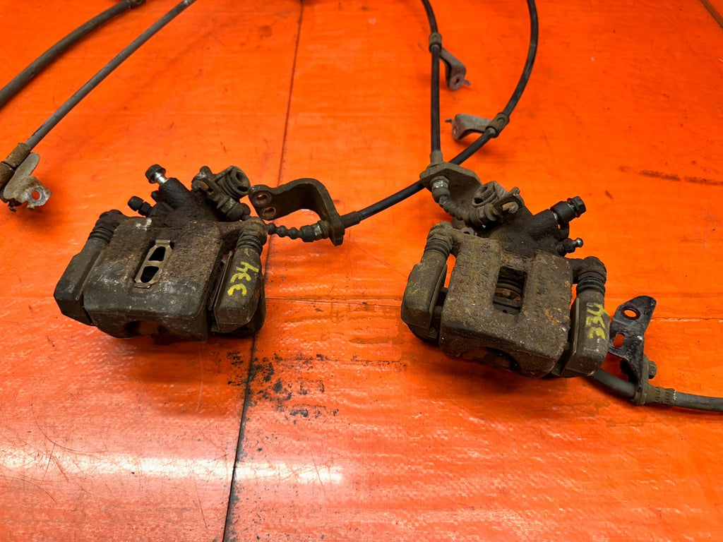 13 15 HONDA CIVIC SI 4D 2.4L REAR LEFT RIGHT BRAKE CALIPER SET ASSEMBLY OEM #33410