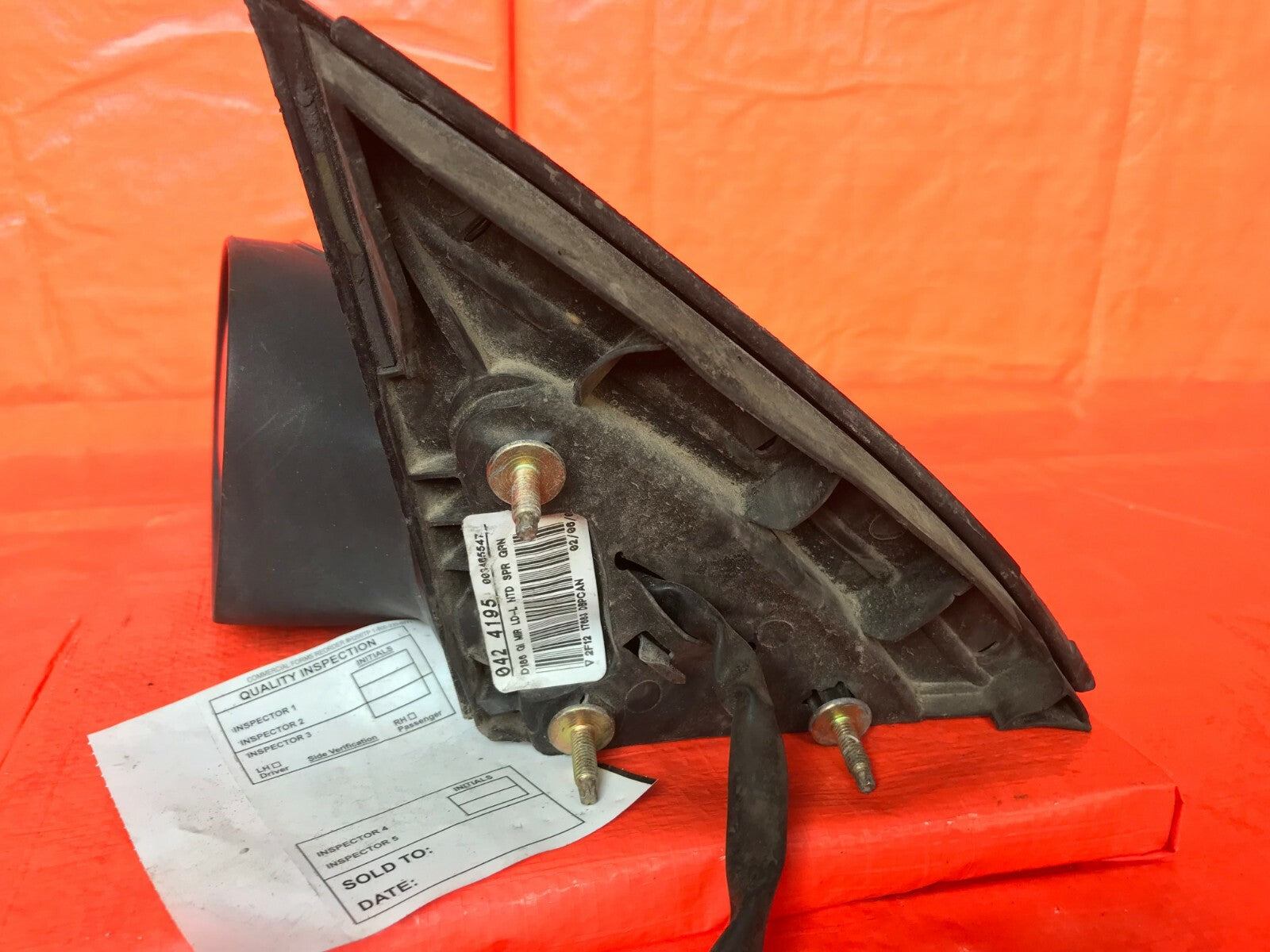 OEM 2002 2003 FORD TAURUS DRIVER LEFT SIDE VIEW MIRROR   HEATED   PUDDLE LIGHT6