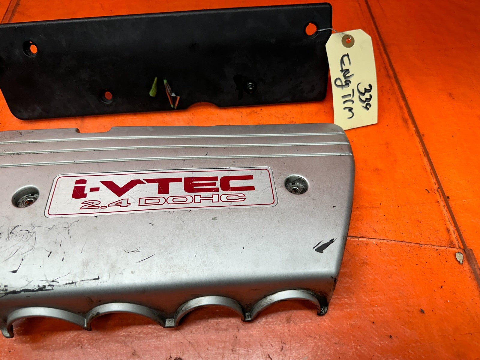 04-05 ACURA TSX 2.4L K24A2 INTAKE MANIFOLD COIL PACK COVER TRIM OEM #3397