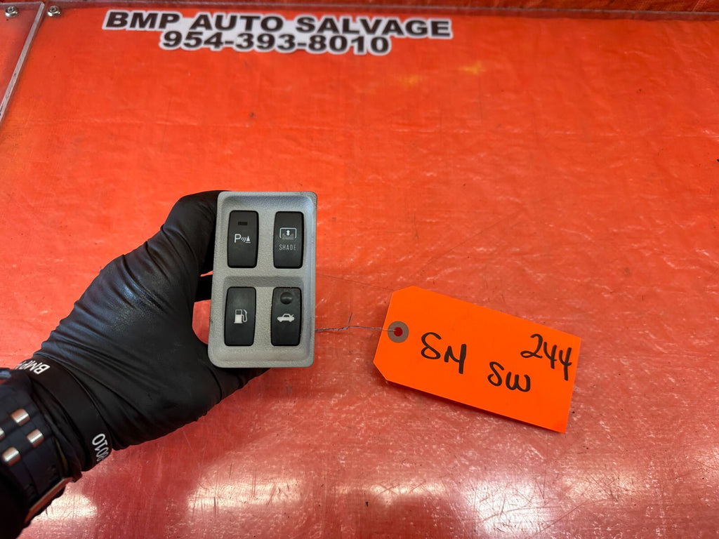 2009 09 LEXUS ES350   TRUNK PARK GAS SHADE COMBINATION SWITCH   OEM FACTORY #2440