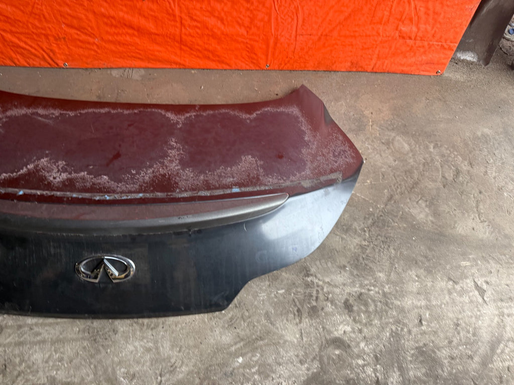 08 15 INFINITI G37 & Q60 COUPE TRUNK REAR DECK LID TAIL GATE HATCH LATCH OEM 3107