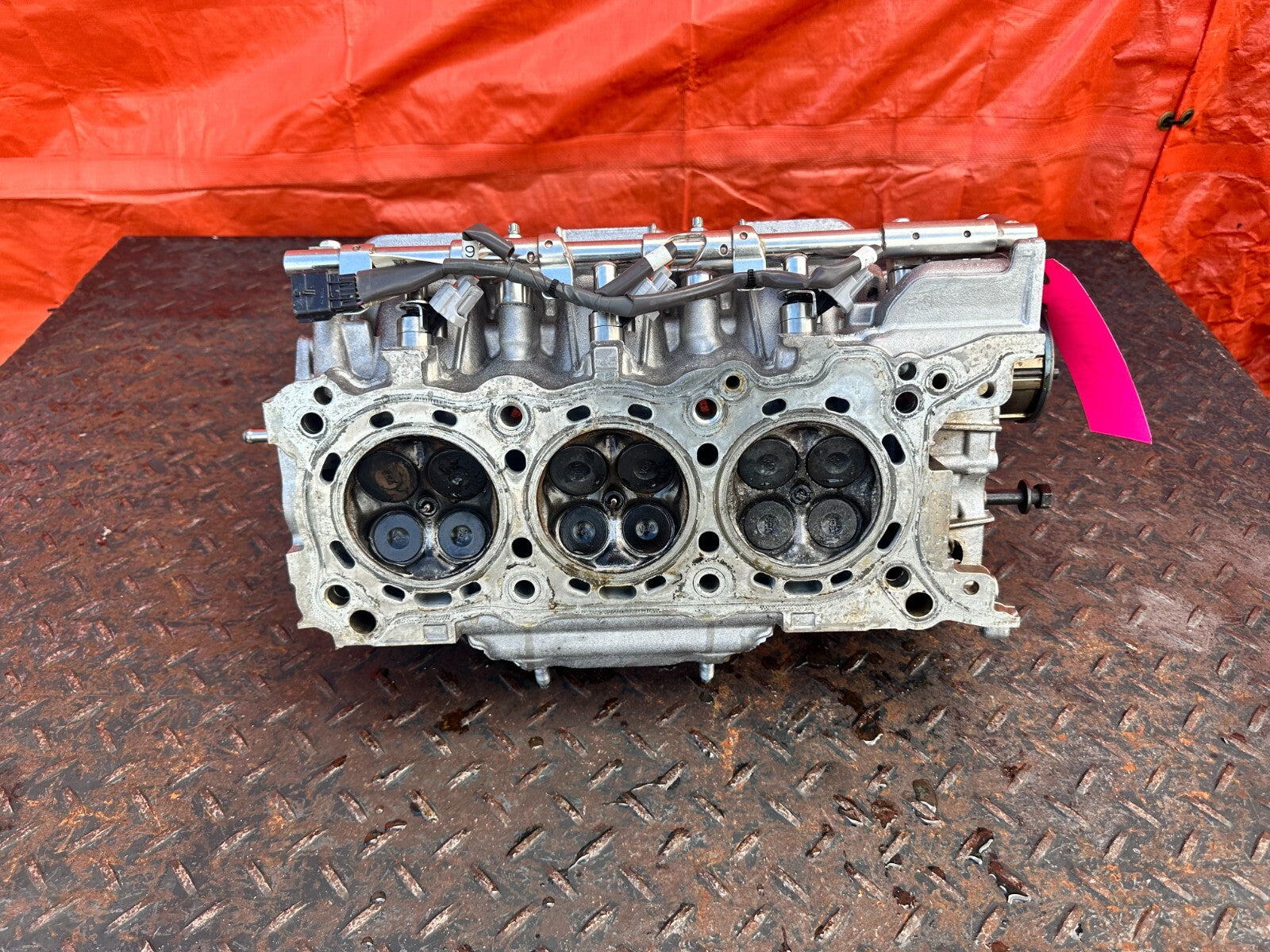 16 19 INFINITI Q50 17 18 Q60 3.0L   VR30DDTT CYLINDER HEAD   DRIVER LEFT   OEM 110