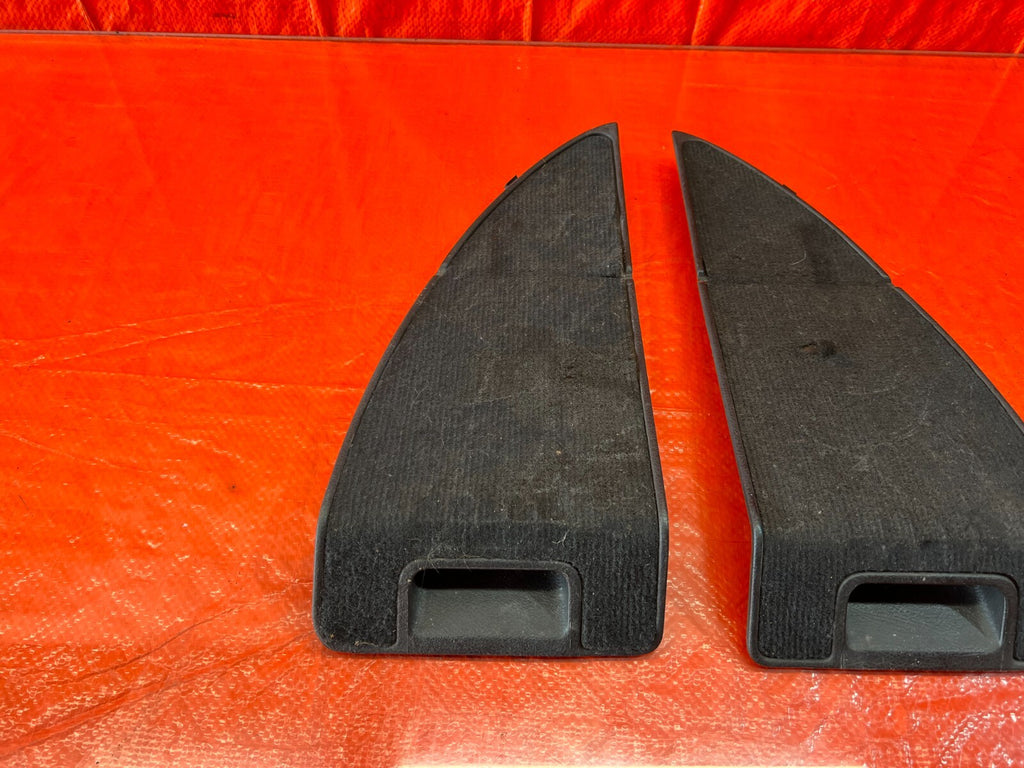 90 91 HONDA CRX REAR QUARTER PANEL TRIM STORAGE COMPARTEMNT COVER LEFT RIGHT 1578