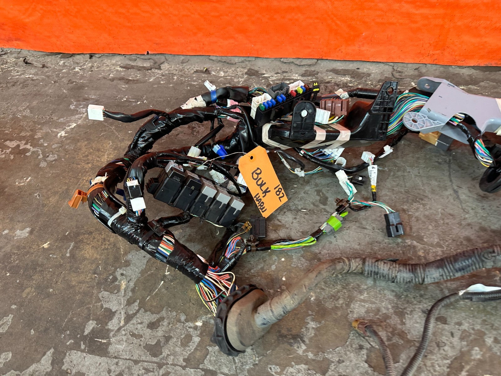 2015 SUBARU WRX STI LIMITED COMPLETE INTERIOR CHASSIS BULK WIRE HARNESS LOOM 18210