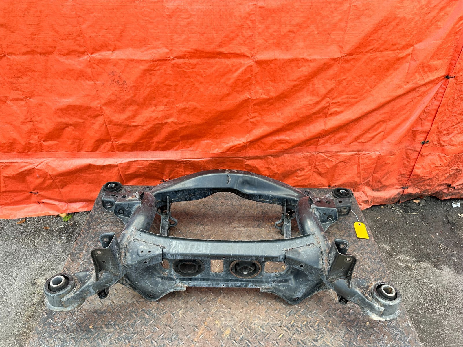 02 10 LEXUS SC430   FRONT SUBFRAME CROSSMEMBER SUB FRAME ENGINE CRADLE OEM 28816