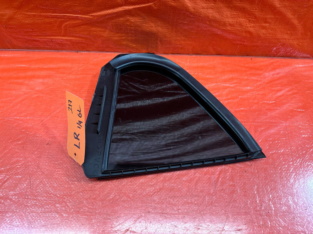 08 15 LANCER EVOLUTION X EVO 10   DRIVER LEFT REAR 1/4 QUARTER GLASS WINDOW #2175