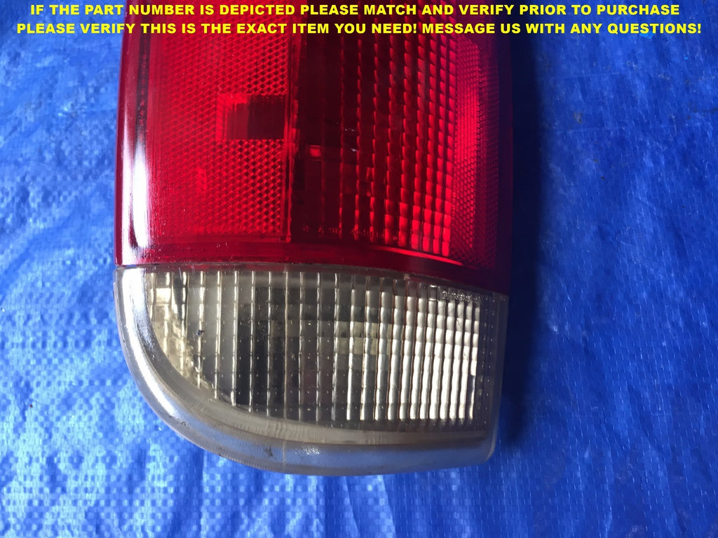 OEM 95 96 97 98 99 00 01 02 03 04 CHEVROLET BLAZER DRIVER LEFT TAIL LIGHT 3B1