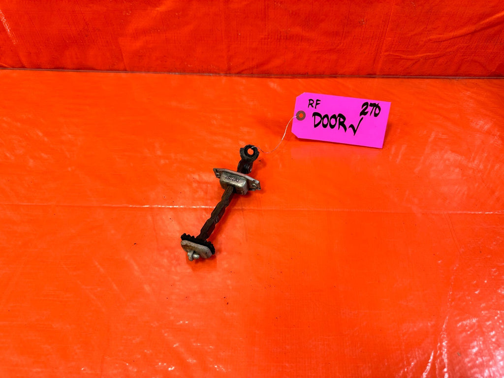 06 11 CIVIC 4D SEDAN   PASSENGER RIGHT FRONT DOOR CHECKER HINGE ARM STOPPER #2700