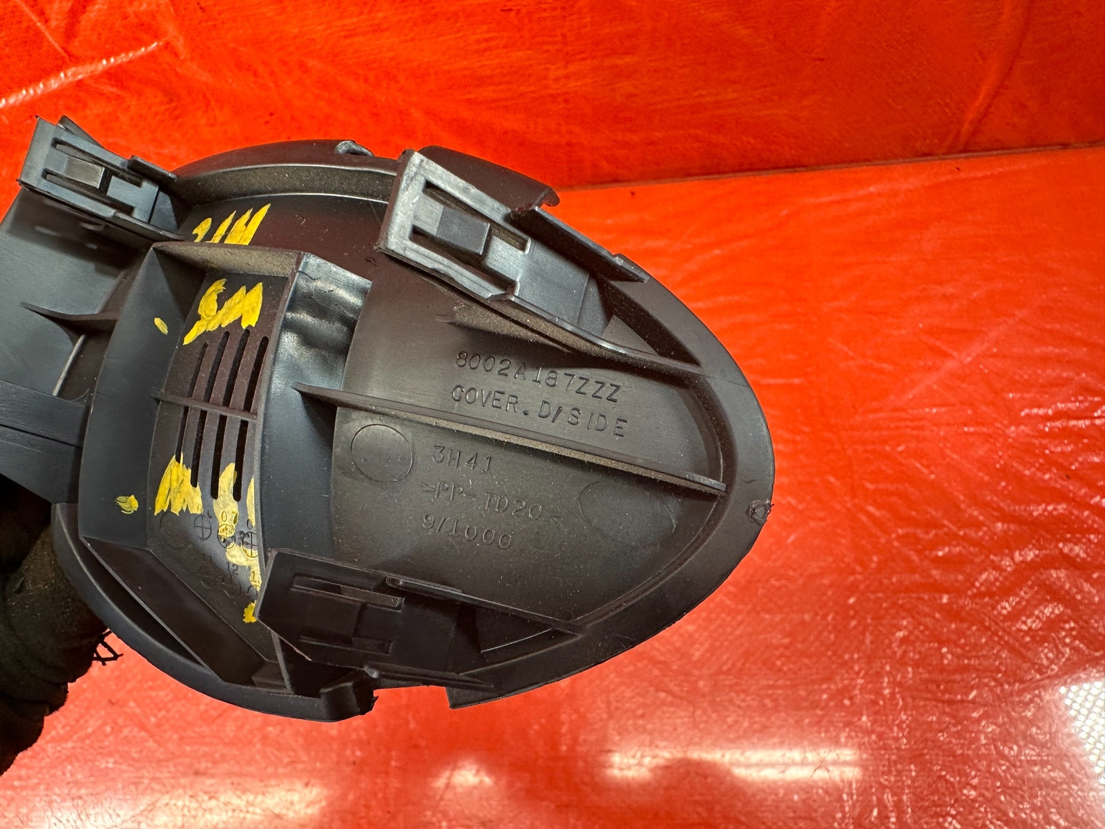 08 15 LANCER EVOLUTION X EVO 10 DASHBOARD DASH MIC SPEAKER TRIM PLASTIC OEM 2147