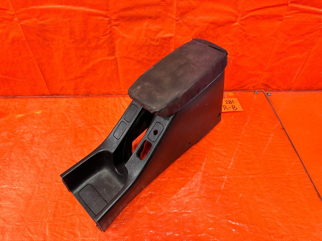 94   01 ACURA INTEGRA   CENTER CONSOLE ARM REST   GRAY LEATHER OEM FACTORY 2810