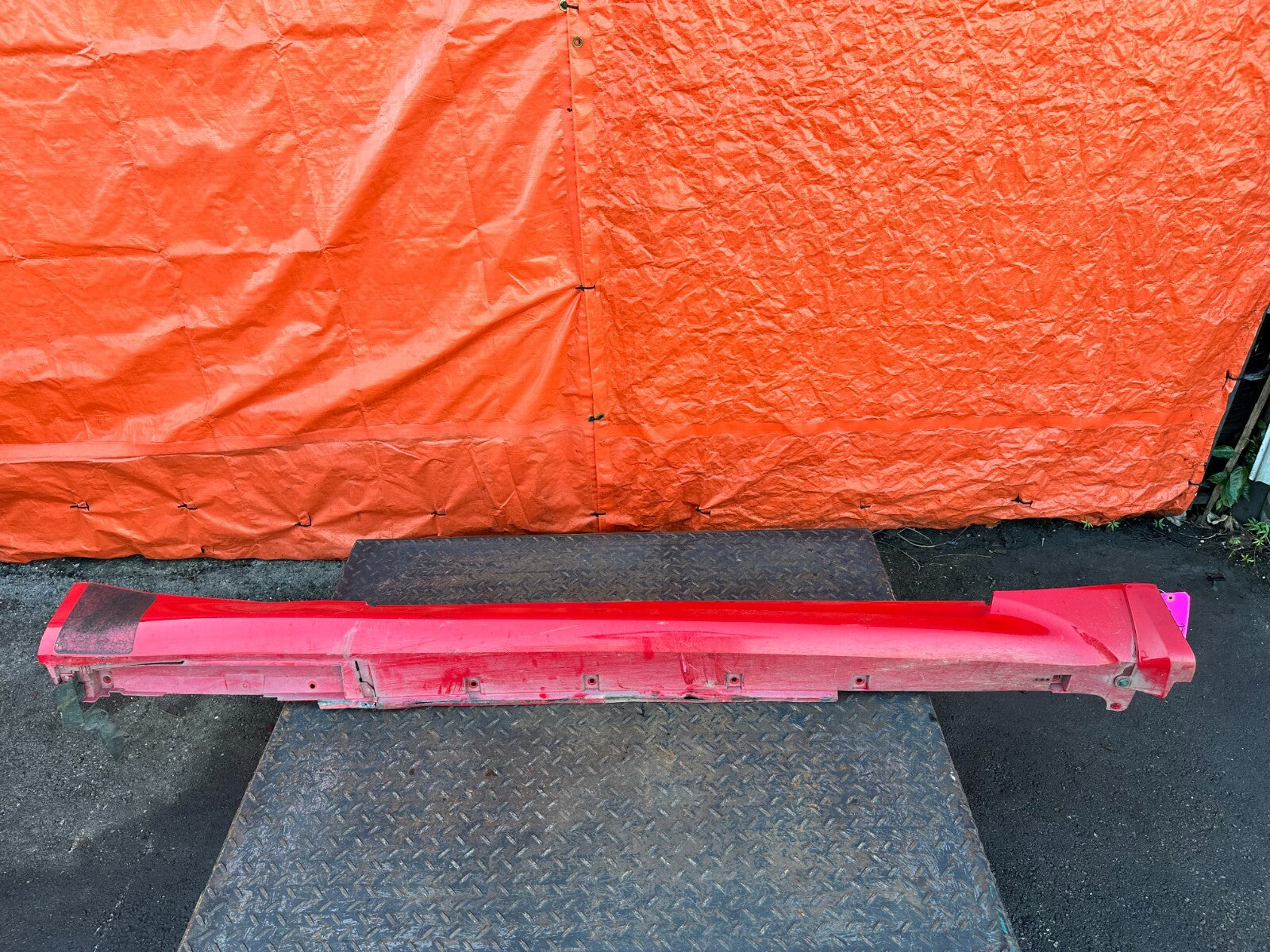 09 13 INFINITI G37 CONVERTIBLE   RIGHT SIDE SKIRT ROCKER MOLDING OEM #2780
