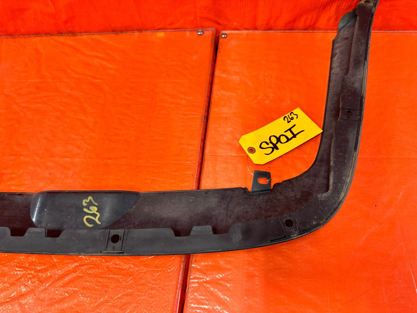 97 01 HONDA PRELUDE   FACTORY REAR BUMPER INSERT SKIRT LIP   OEM FACTORY #26316