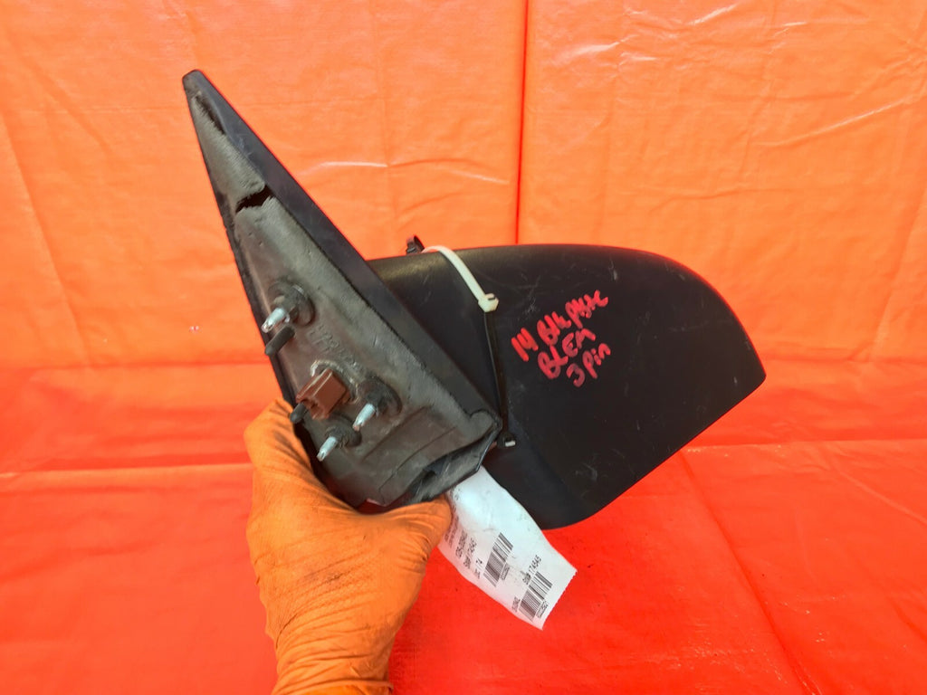 OEM 2007 2008 2009 FORD MUSTANG DRIVER LEFT SIDE VIEW MIRROR   3 PIN   BLACK10