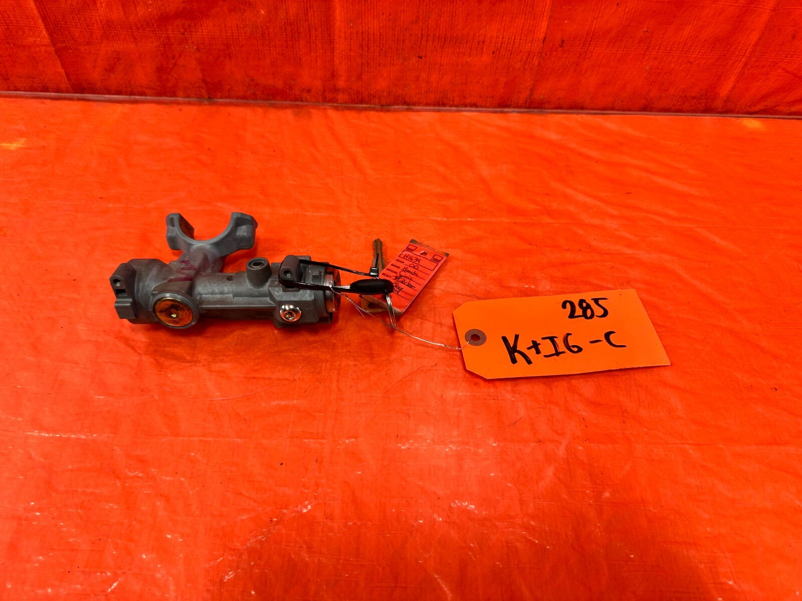 96 00 HONDA CIVIC   MANUAL STICK SHIFT IGNITION SWITCH   OEM FACTORY #2850