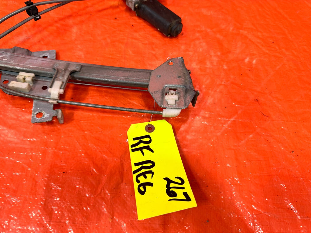 90 97 MAZDA MX 5 MIATA   PASSENGER RIGHT WINDOW REGULATOR   OEM FACTORY #2674