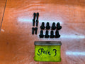 92-00 HONDA CIVIC 1.5L 1.6L D SERIES MANUAL CLUTCH FLYWHEEL BOLTS SET OEM #3470