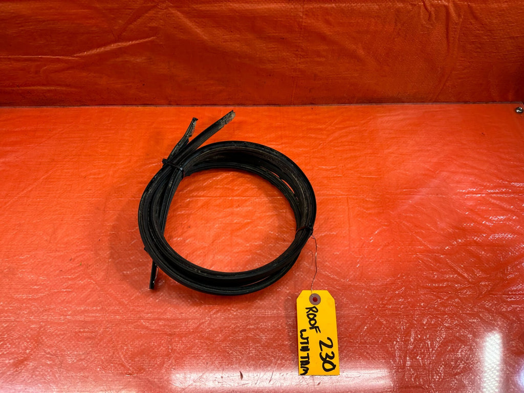 02 05 HONDA CIVIC SI EP3 HATCHBACK LEFT & RIGHT ROOF WEATHER STRIP TRIM OEM #2300