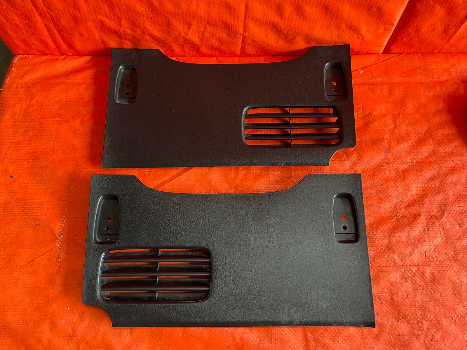 00 09 HONDA S2000   LOWER ROLL BAR TRIM PANEL SET   PANELS LEFT RIGHT   OEM OE0