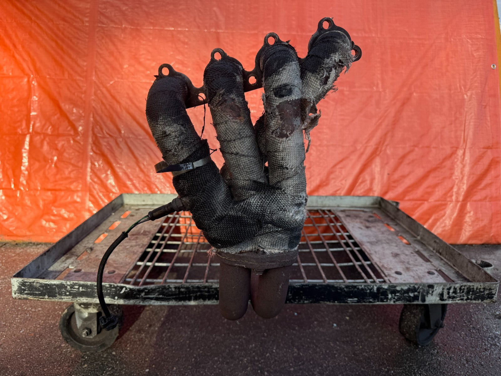 92 95 HONDA CIVIC   2D COUPE   D16 D15 D15B2 D16Z6 D16Y8 EXHAUST MANIFOLD 3272