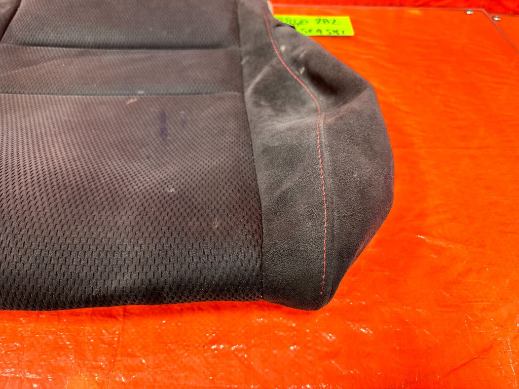 06 11 HONDA CIVIC SI RIGHT FRONT LOWER SEAT SKIN CLOTH FABRIC COVER OEM #2821