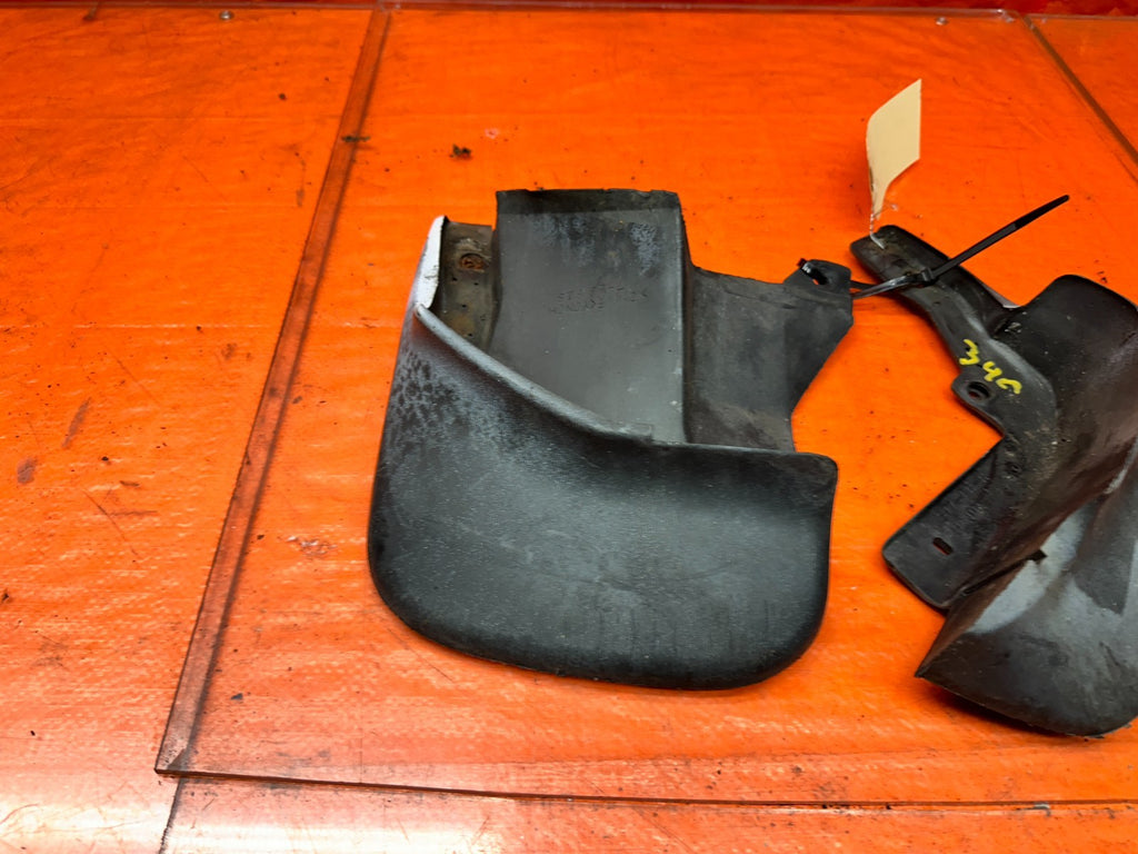 94-01 ACURA INTEGRA 4D SEDAN REAR MUD FLAPS GUARDS PAIR LEFT RIGHT OEM #34011