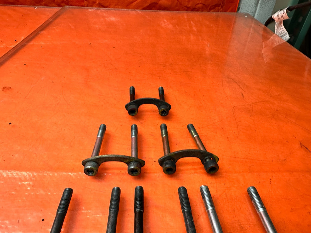00 03 HONDA S2000 AP1 REAR PROPELLER DRIVE SHAFT DRIVESHAFT BOLTS HARDWARE  3378