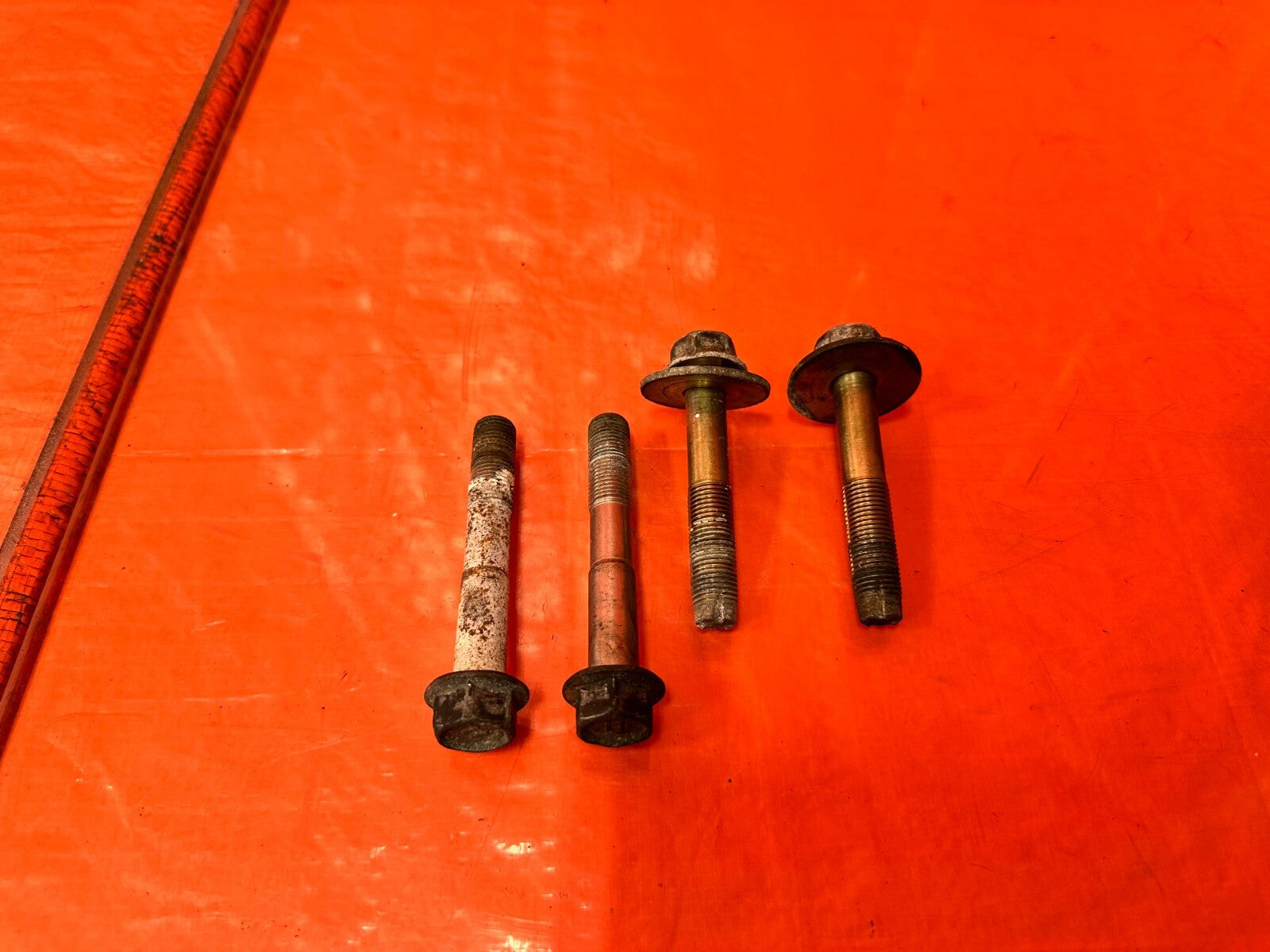 02 10 LEXUS SC430   POWER STEERING RACK BOLTS HARDWARE  OEM #2880
