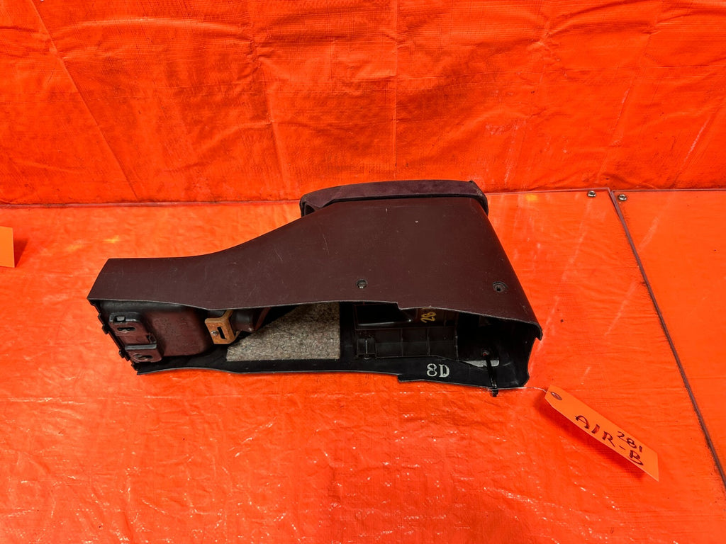 94   01 ACURA INTEGRA   CENTER CONSOLE ARM REST   GRAY LEATHER OEM FACTORY 2816