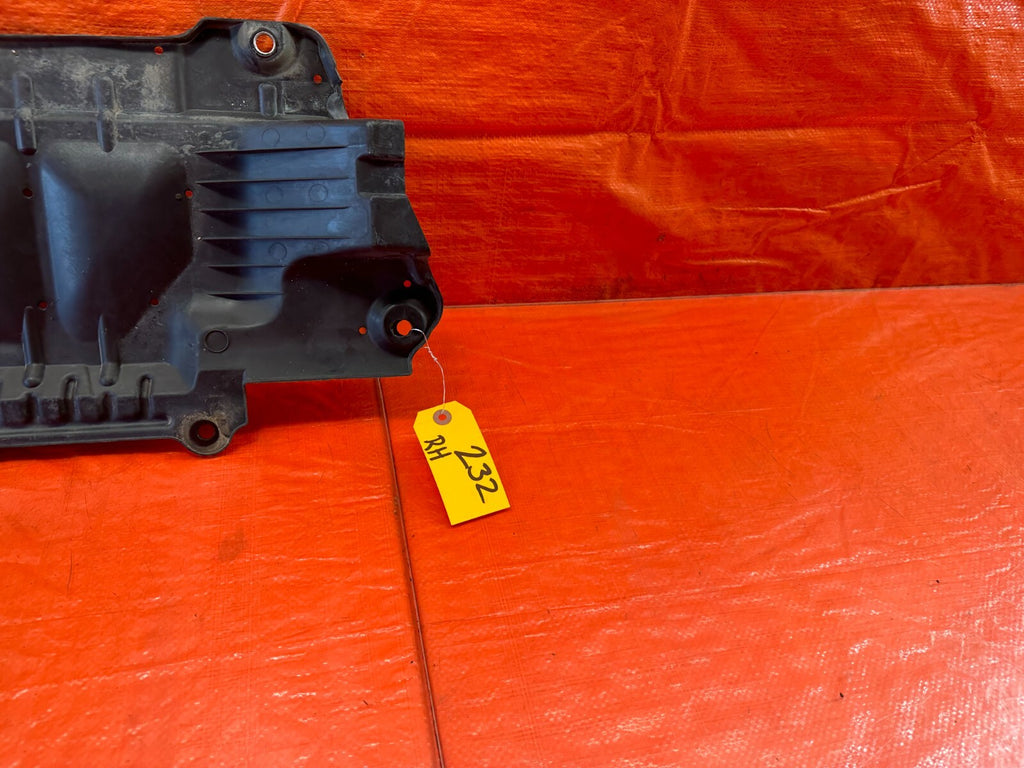 09 13 INFINITI G37 CONVERTIBLE PASSENGER RIGHT UNDER BODY SPLASH SHIELD OEM 2321