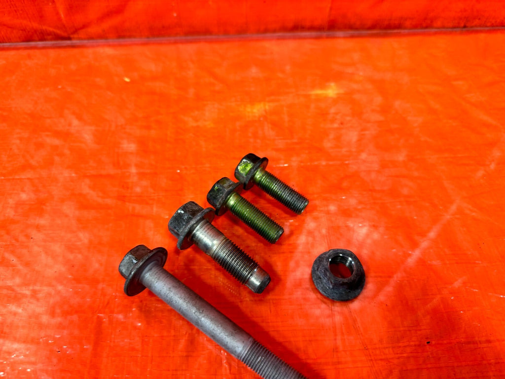 12 15 HONDA CIVIC SI   K24Z7 PASSENGER RIGHT TRANSMISSION MOTOR MOUNT BOLTS 2696