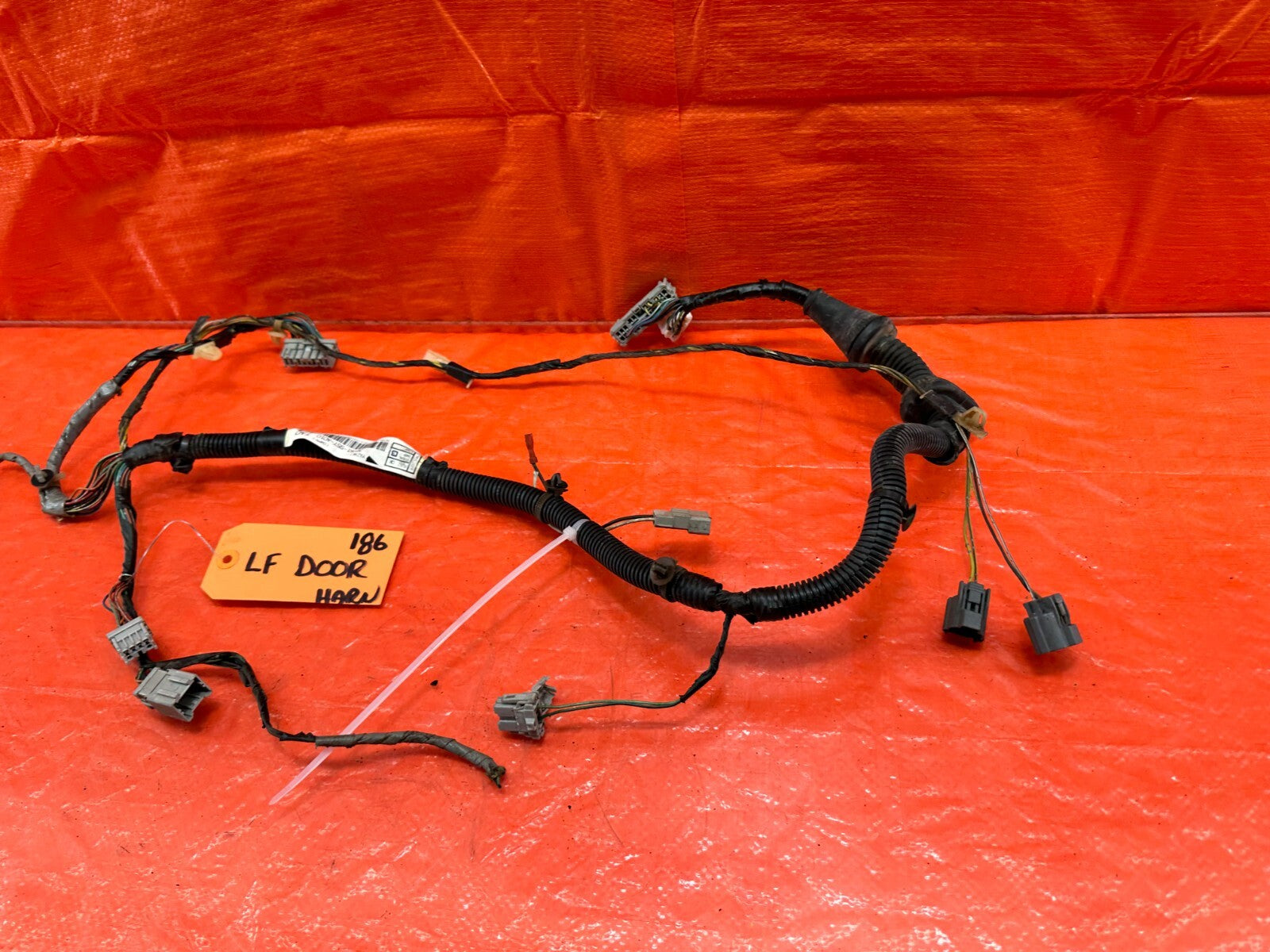 02 05 HONDA CIVIC SI EP3 HATCH DRIVER LEFT DOOR WIRING HARNESS WIRE LOOM OEM 18611