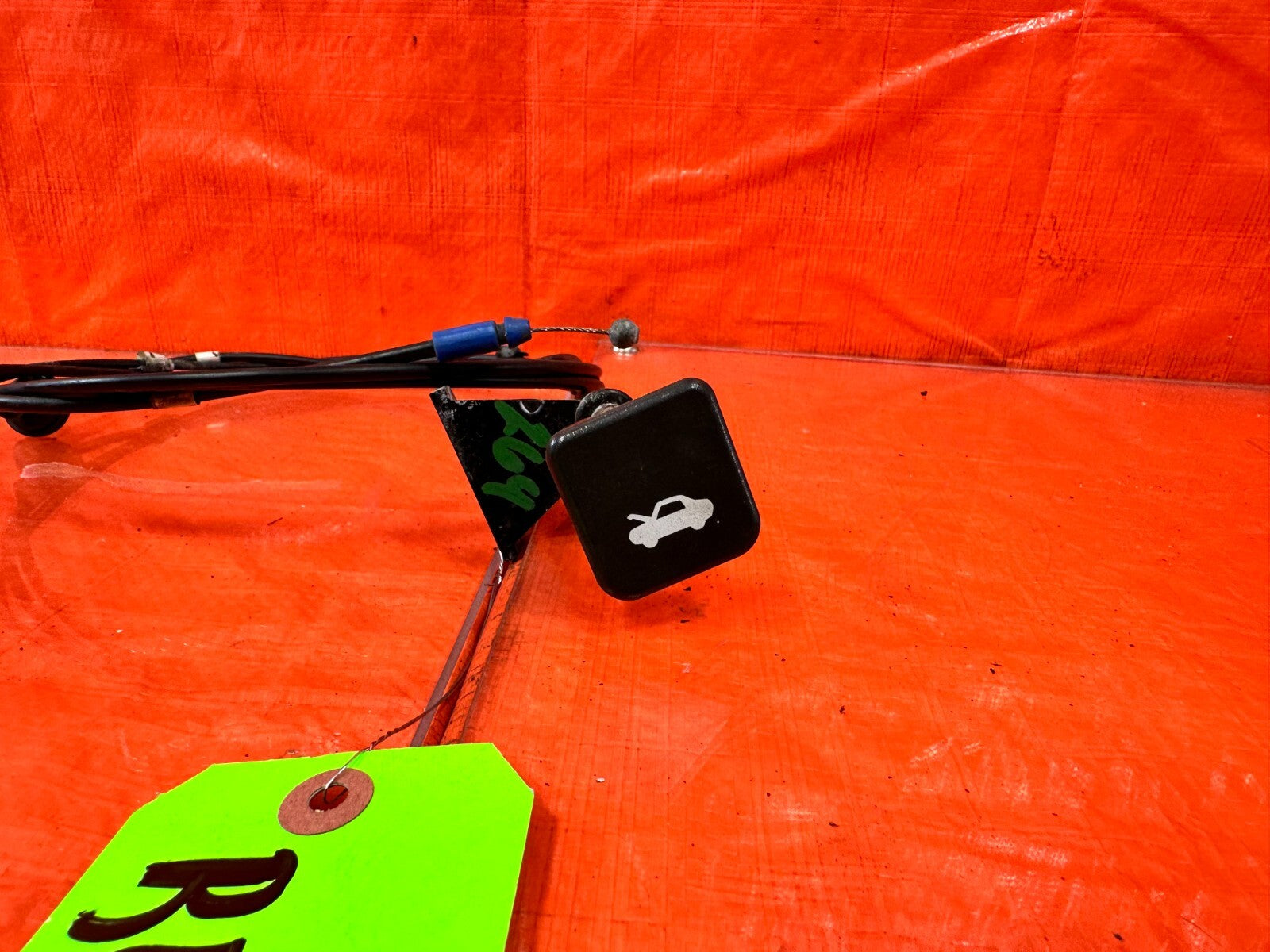 12 15 HONDA CIVIC   HOOD RELEASE WIRE CABLE W/ PULL LEVER HANDLE   OEM #2694