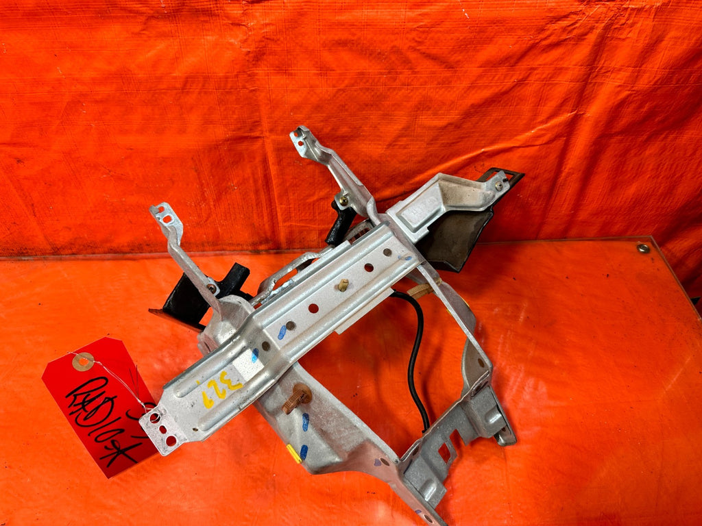 92 95 HONDA CIVIC   RADIO MOUNTING BRACKET W/ RADIO BEZEL TRIM   OEM #3278