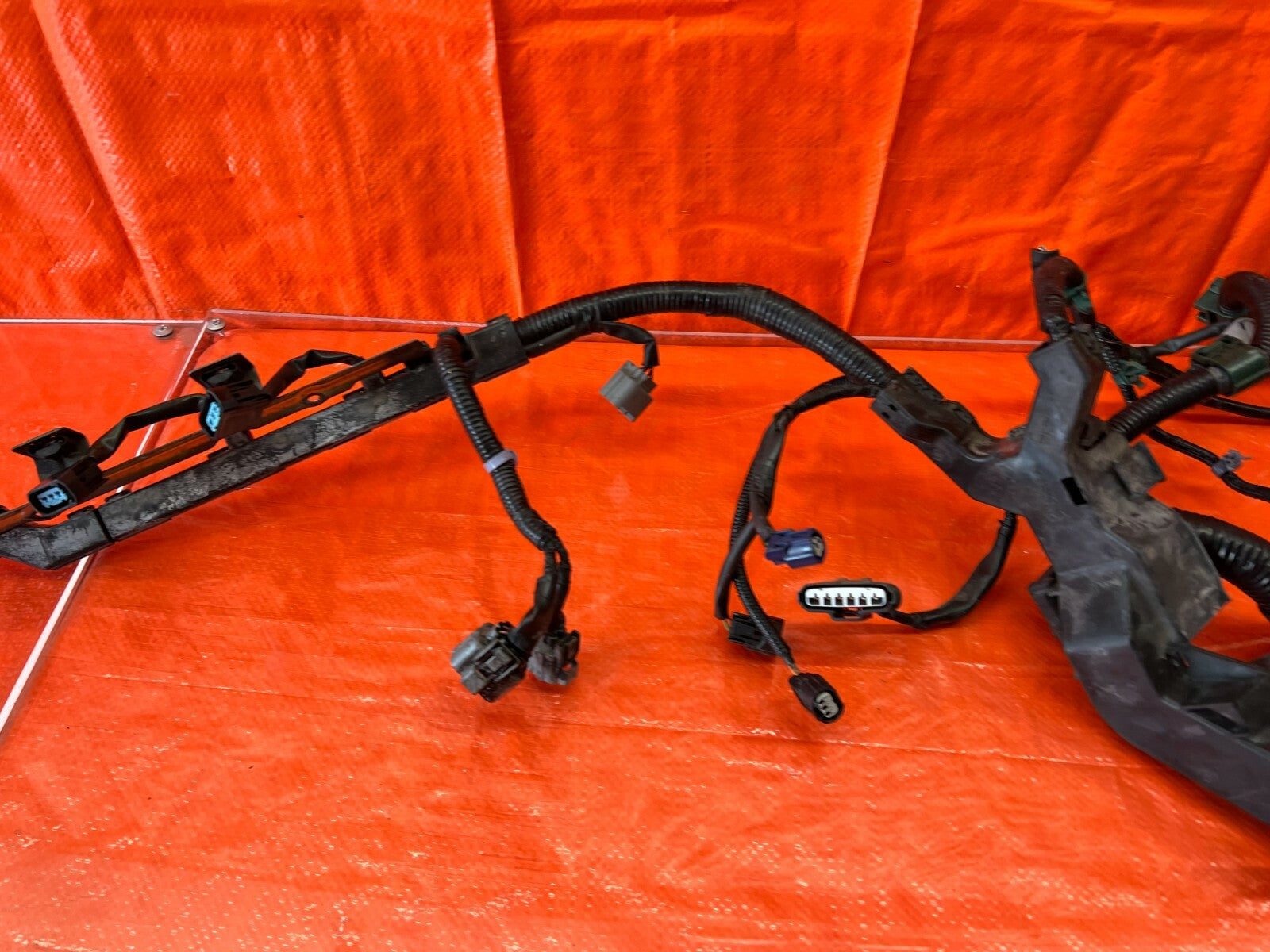 2006 06 ACURA TL   MANUAL STICK SHIFT   ENGINE MOTOR WIRE HARNESS WIRING LOOM 8