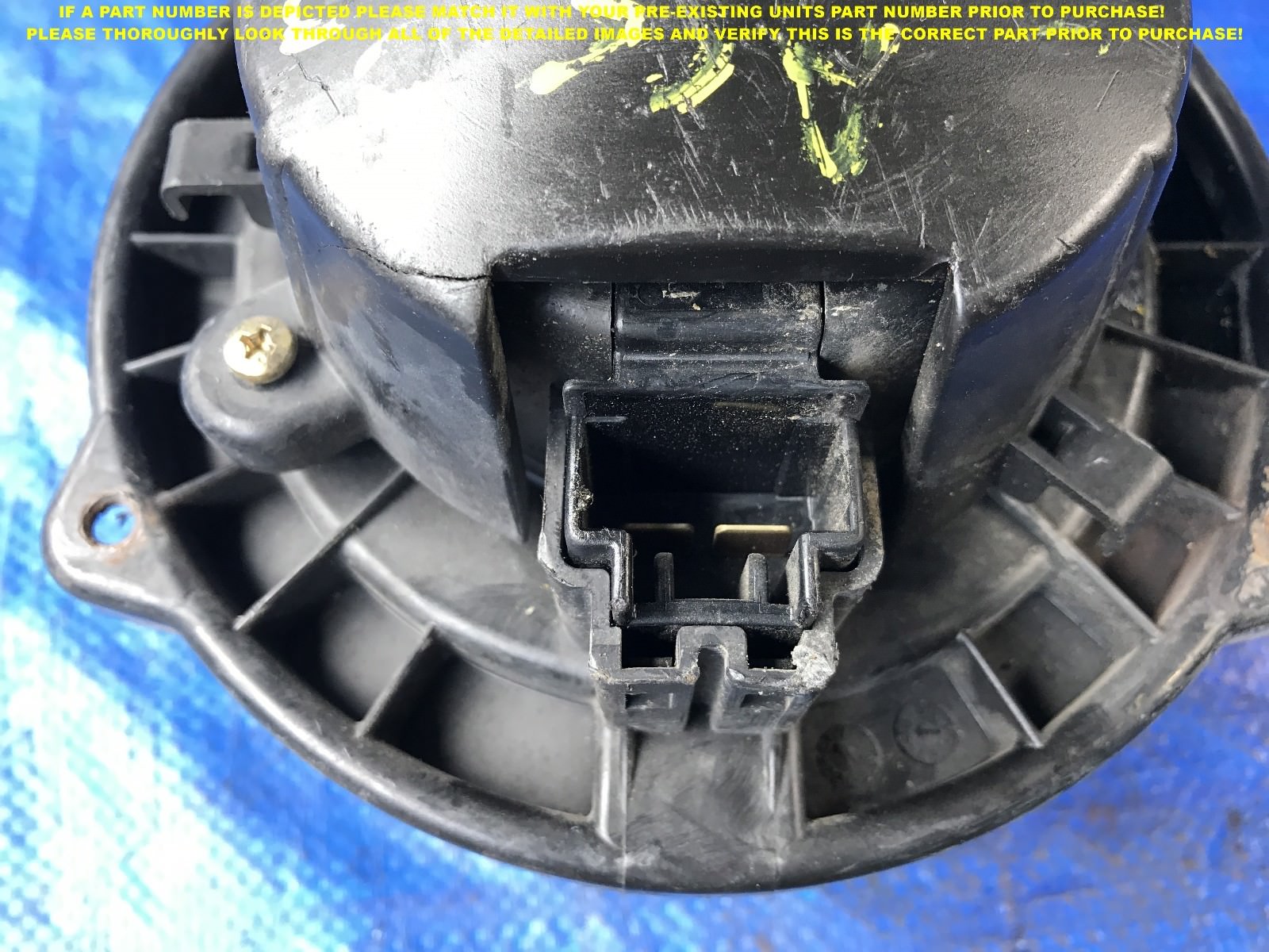 OEM 1998 1999 2000 2001 2002 HONDA ACCORD AC BLOWER MOTOR FAN              1