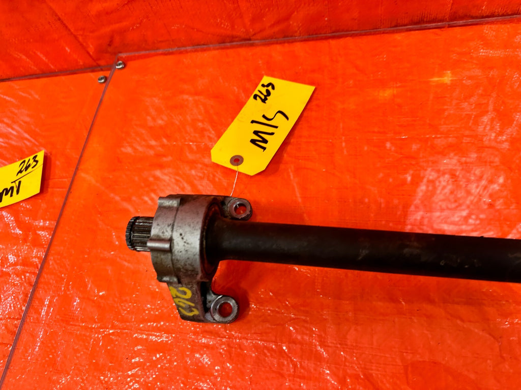 98 01 HONDA PRELUDE   BASE   AUTOMATIC   INTERMEDIATE MID HALF JACK SHAFT OEM 637