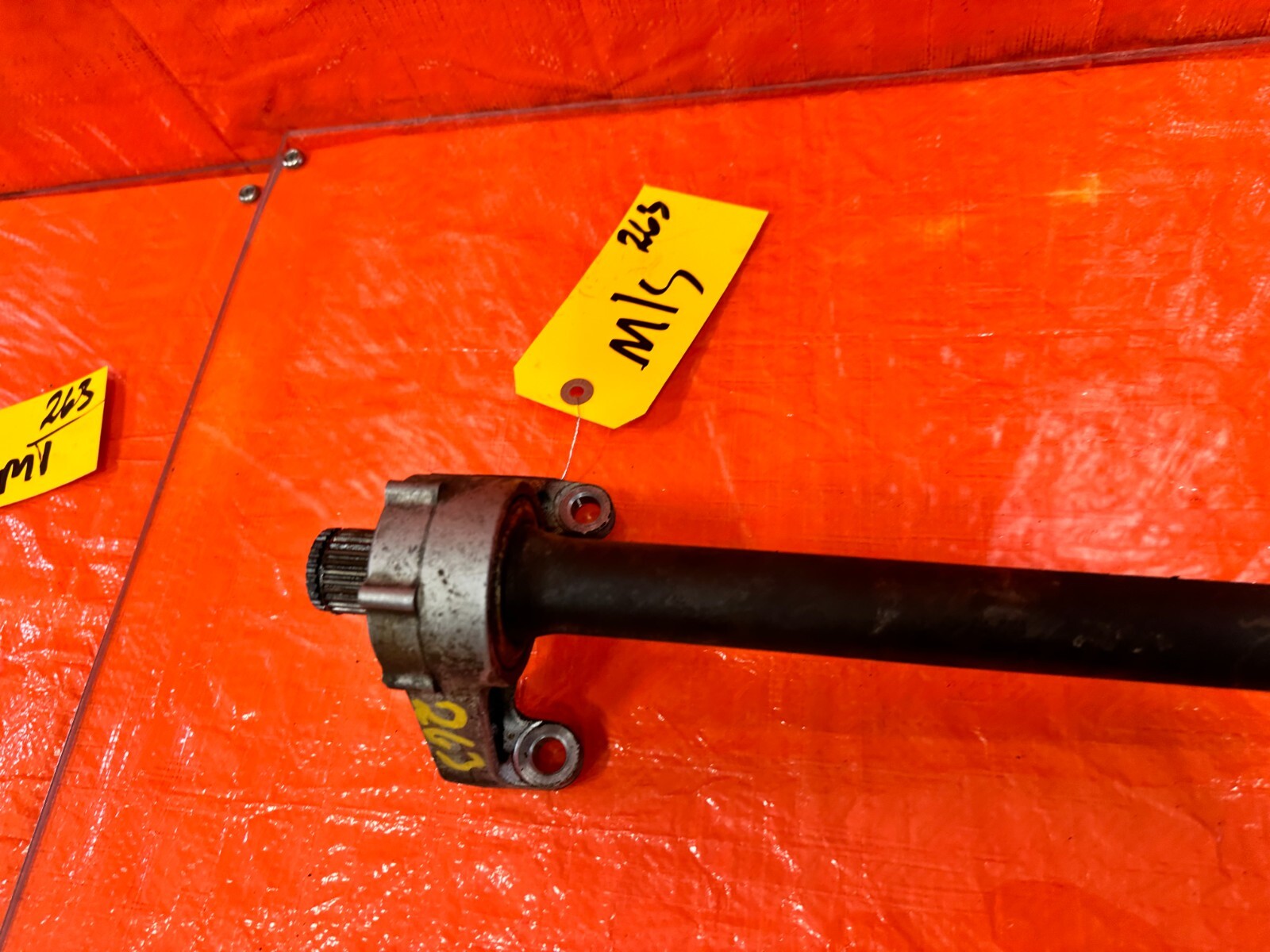 98 01 HONDA PRELUDE   BASE   AUTOMATIC   INTERMEDIATE MID HALF JACK SHAFT OEM 637